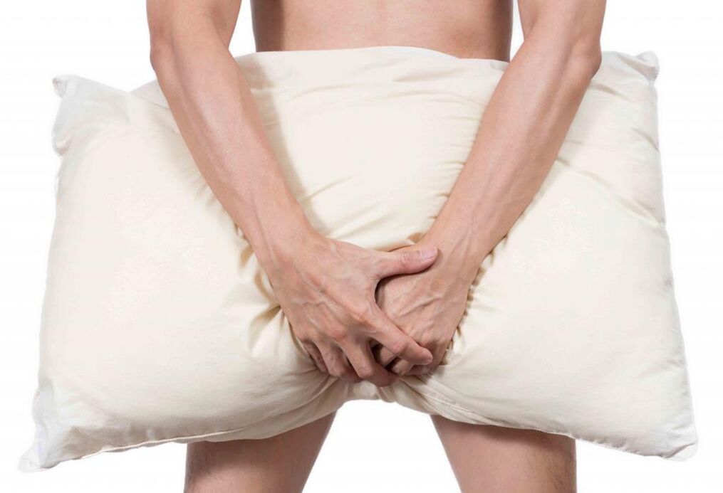 მამაკაცი ვარჯიშობს პოტენციის ასამაღლებლად